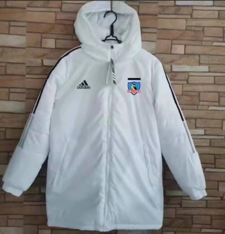 AAA(Thailand) Colo Colo 22/23 White Soccer Cotton Coat