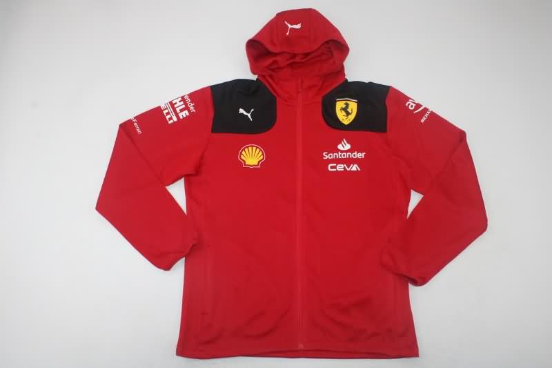 AAA(Thailand) Ferrari 23/24 Red Soccer Jacket