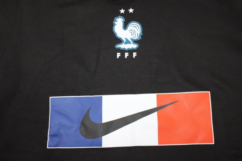 AAA(Thailand) France 2022 Black Soccer Hoodie
