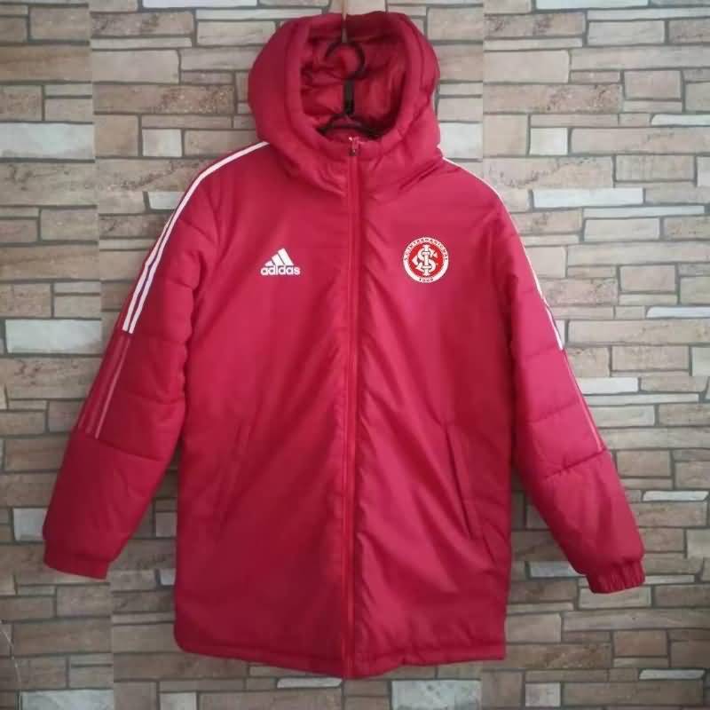 AAA(Thailand) Sport Club Internacional 2022 Red Soccer Cotton Coat