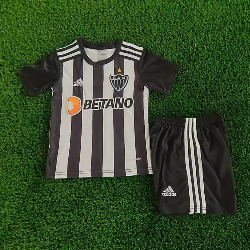 Atletico Mineiro 2022 Kids Home Soccer Jersey And Shorts
