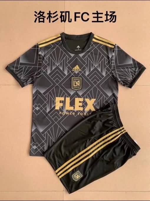 Los Angeles FC 2022 Kids Home Soccer Jersey And Shorts
