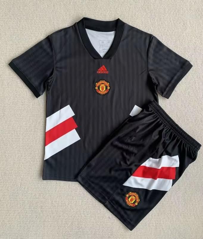 Manchester United 2023 Kids Icons Soccer Jersey And Shorts
