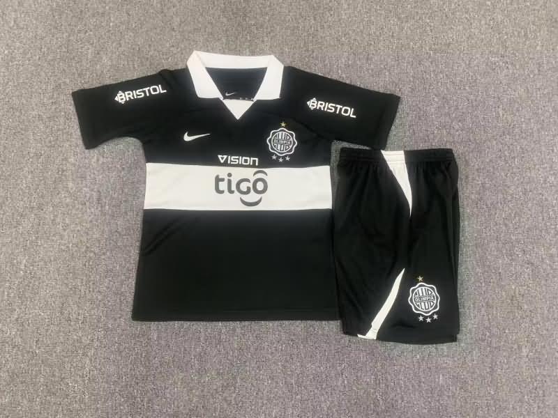 Olimpia 2023 Kids Away Soccer Jersey And Shorts