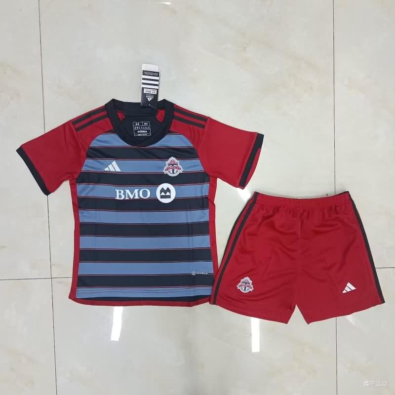 Toronto FC 2023 Kids Away Soccer Jersey And Shorts