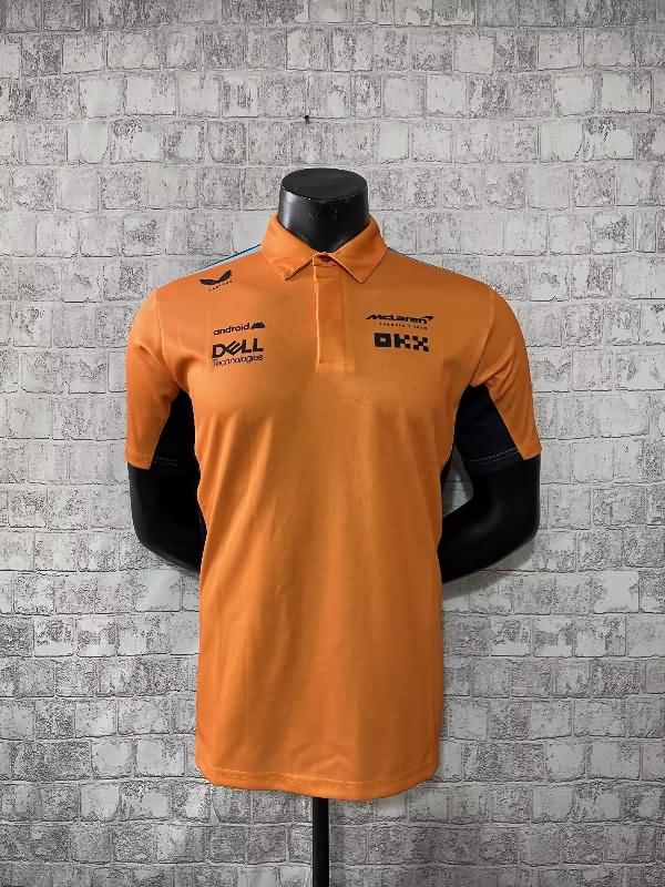 AAA(Thailand) Mclaren 2022 Orange Polo Soccer T-Shirt