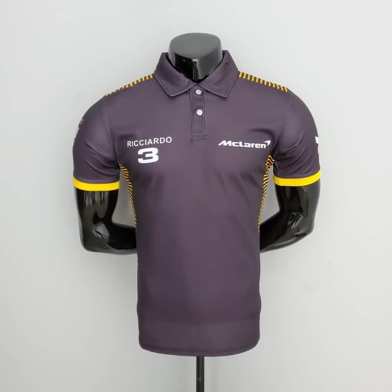 AAA(Thailand) Mclaren 2022 Purple Polo Soccer T-Shirt