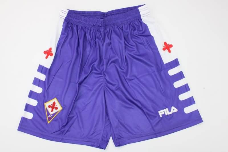 AAA(Thailand) Fiorentina 1998/99 Home Soccer Shorts