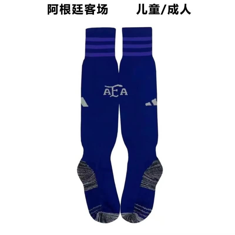 AAA(Thailand) Argentina 2022 Away Soccer Socks