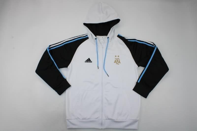 AAA(Thailand) Argentina 2022 White Soccer Tracksuit 02