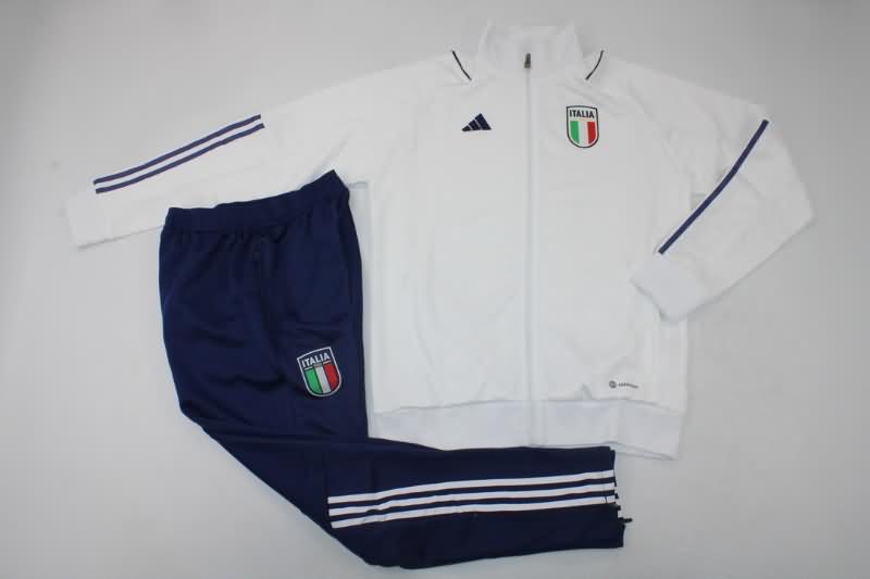 AAA(Thailand) Italy 2023 White Soccer Tracksuit