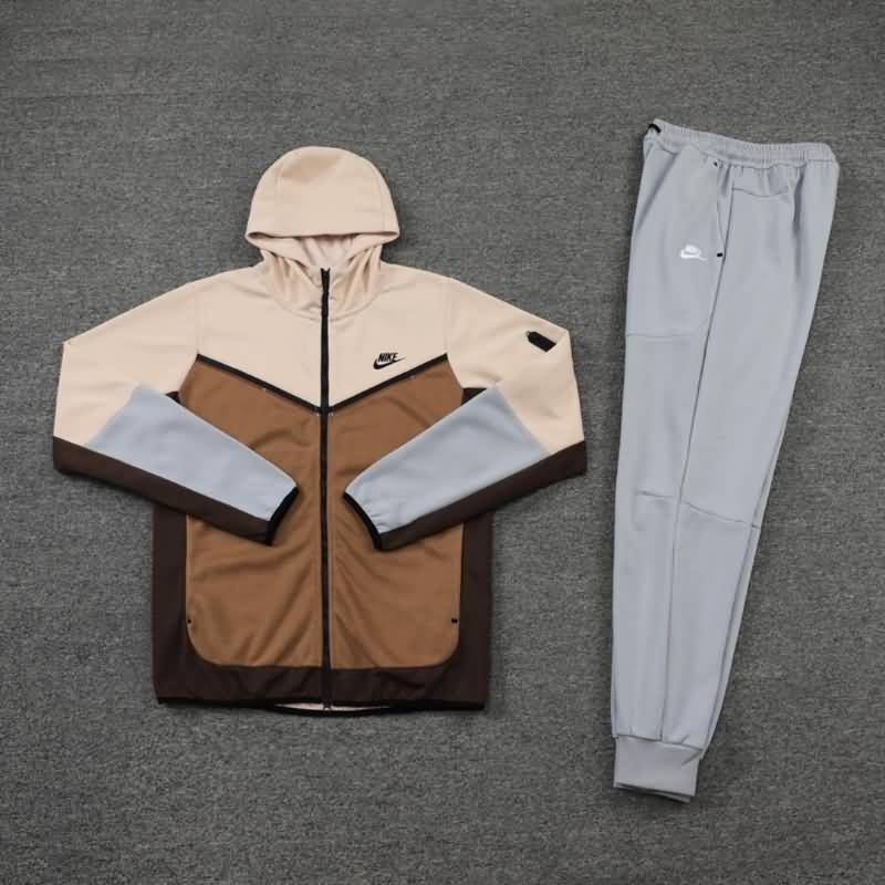 AAA(Thailand) Nike 22/23 Brown Soccer Tracksuit