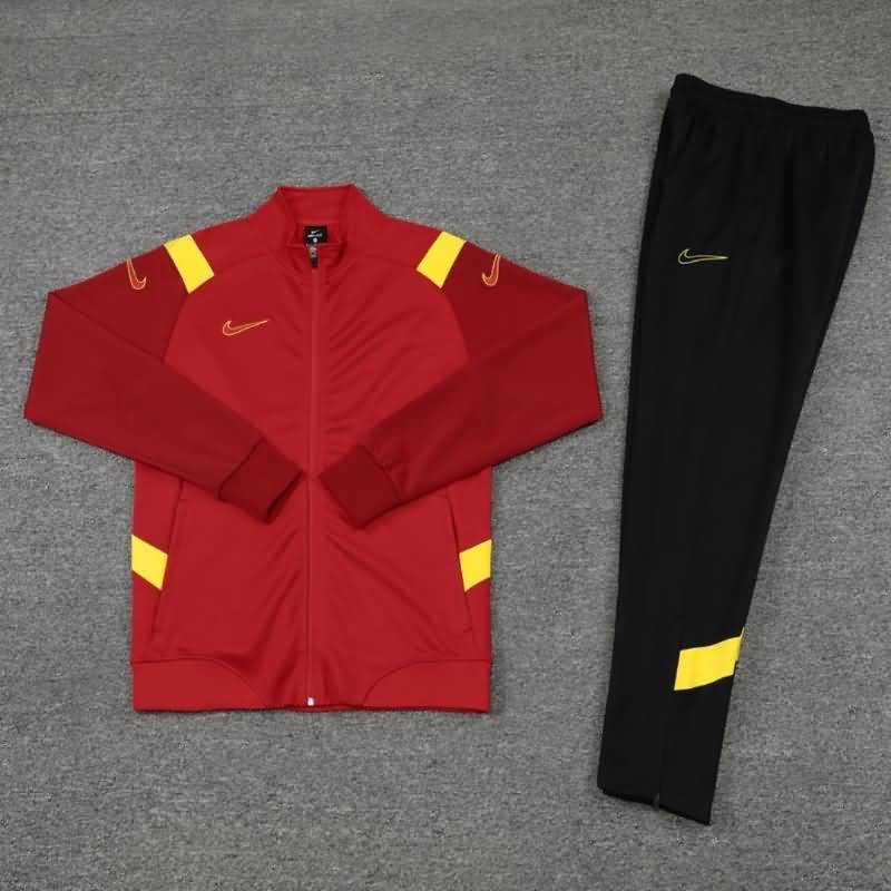 AAA(Thailand) Nike 22/23 Red Soccer Tracksuit 02