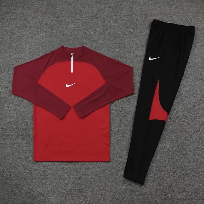 AAA(Thailand) Nike 22/23 Red Soccer Tracksuit 03