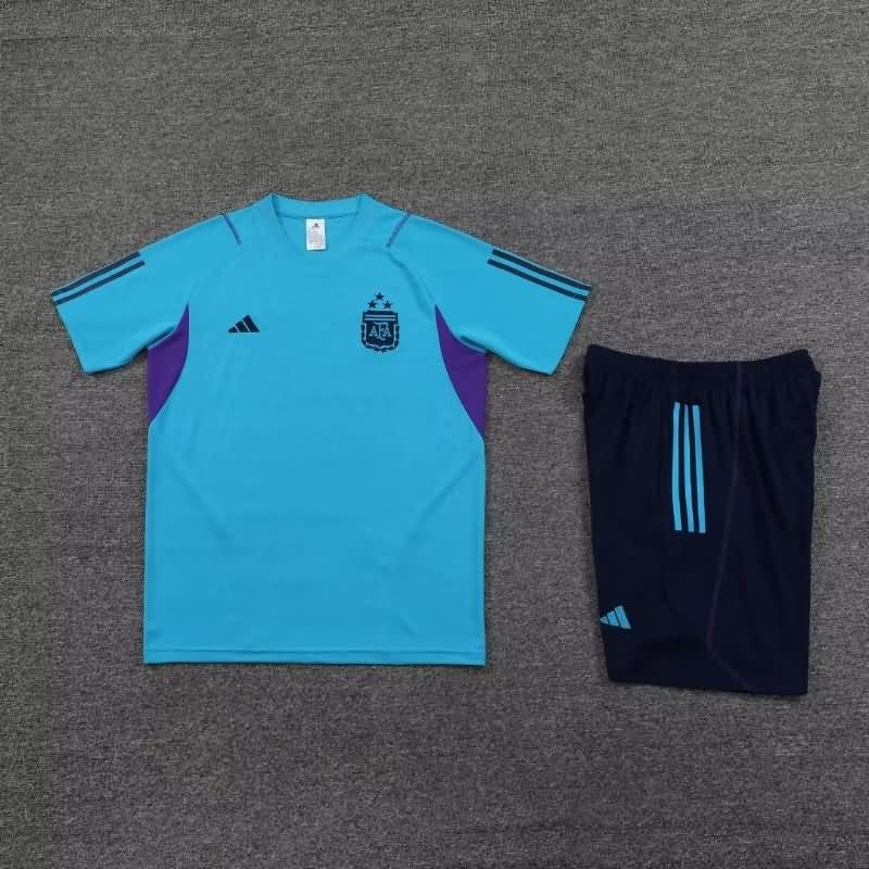 AAA(Thailand) Argentina 2023 Blue Training Soccer Sets