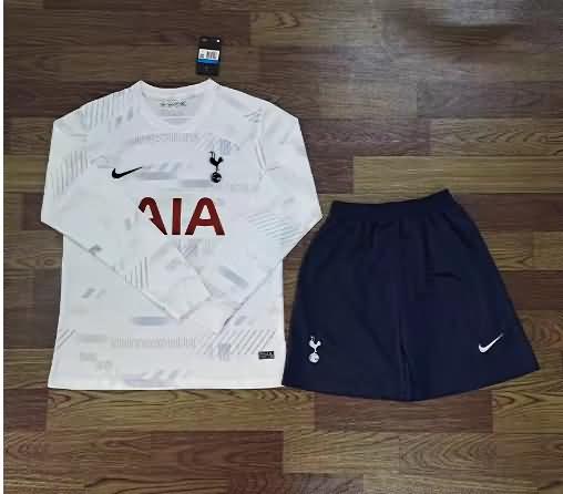 Tottenham Hotspur 23/24 Home Long Sleeve Soccer Jersey