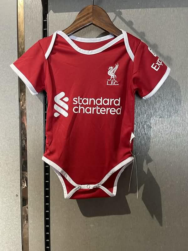 AAA(Thailand) Liverpool 23/24 Home Baby Soccer Jerseys