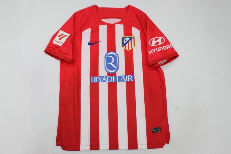 AAA(Thailand) Atletico Madrid 23/24 Home Soccer Jersey