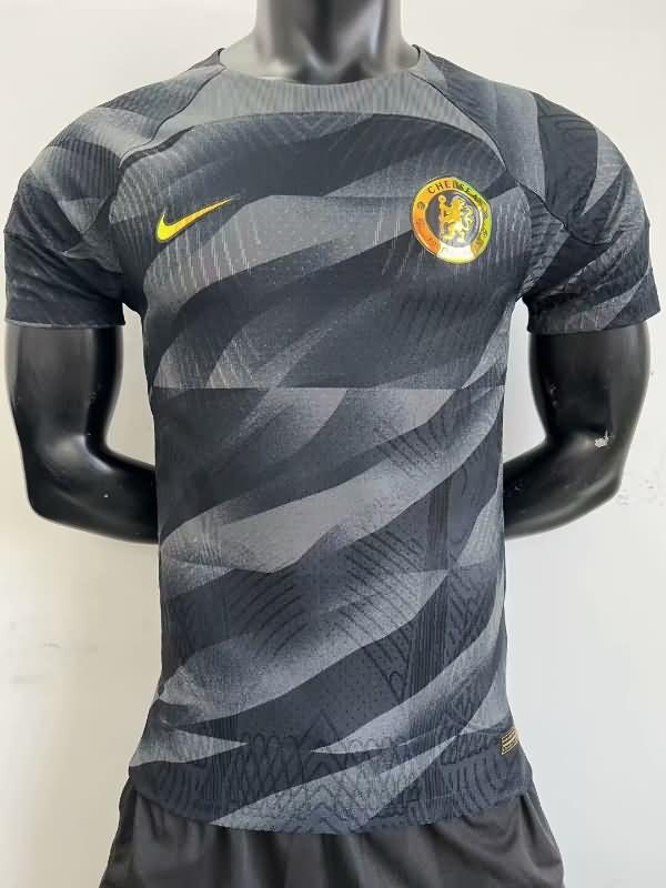 AAA(Thailand) Chelsea 23/24 Goalkeeper Black Soccer Jersey (Player) Leaked