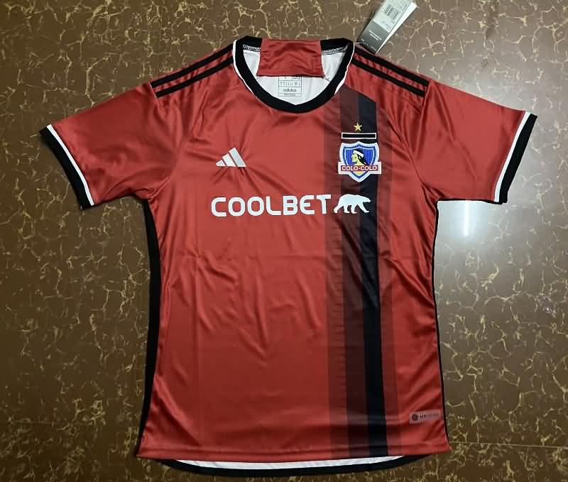 AAA(Thailand) Colo Colo 2023 Red Soccer Jersey