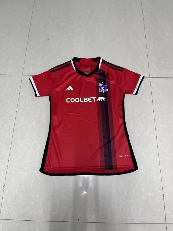 AAA(Thailand) Colo Colo 2023 Red Women Soccer Jersey