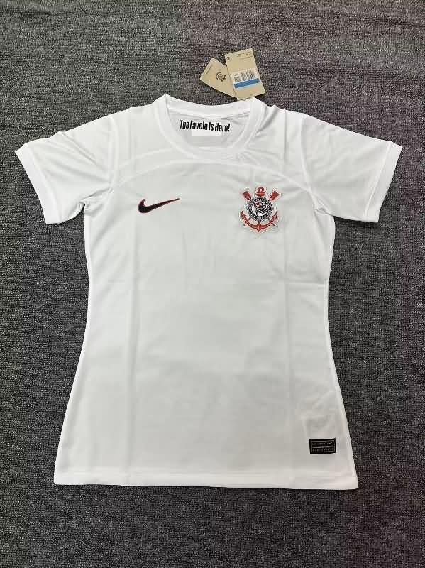 AAA(Thailand) Corinthians 2023 Home Women Soccer Jersey