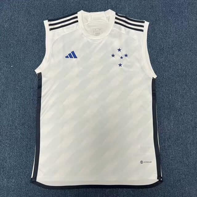 AAA(Thailand) Cruzeiro 2023 Training Vest Soccer Jersey