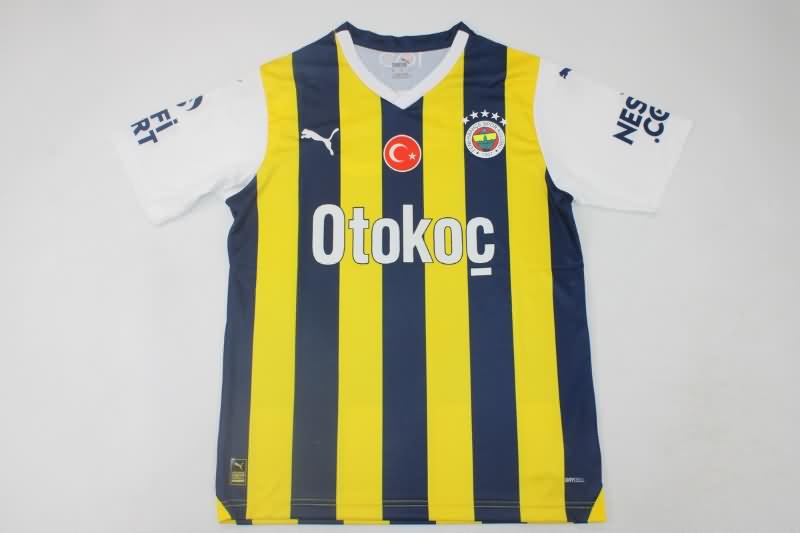 AAA(Thailand) Fenerbahce 23/24 Home Soccer Jersey