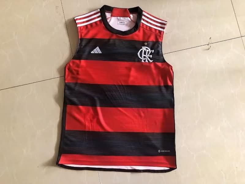 AAA(Thailand) Flamengo 2023 Home Vest Soccer Jersey