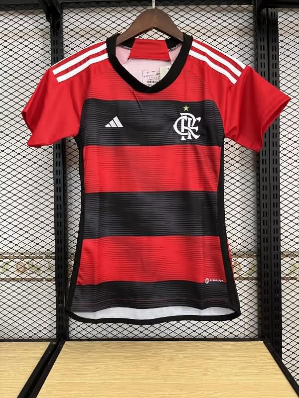 AAA(Thailand) Flamengo 2023 Home Women Soccer Jersey