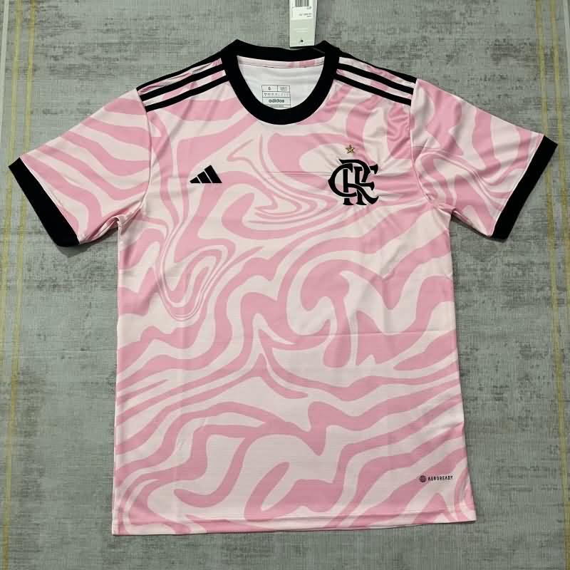 AAA(Thailand) Flamengo 2023 Pink Soccer Jersey