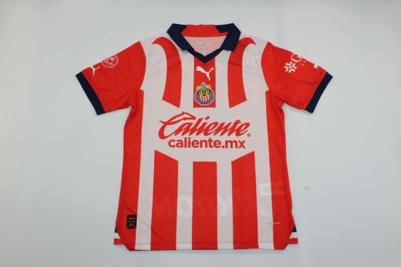 AAA(Thailand) Guadalajara Chivas 23/24 Home Soccer Jersey (Player)
