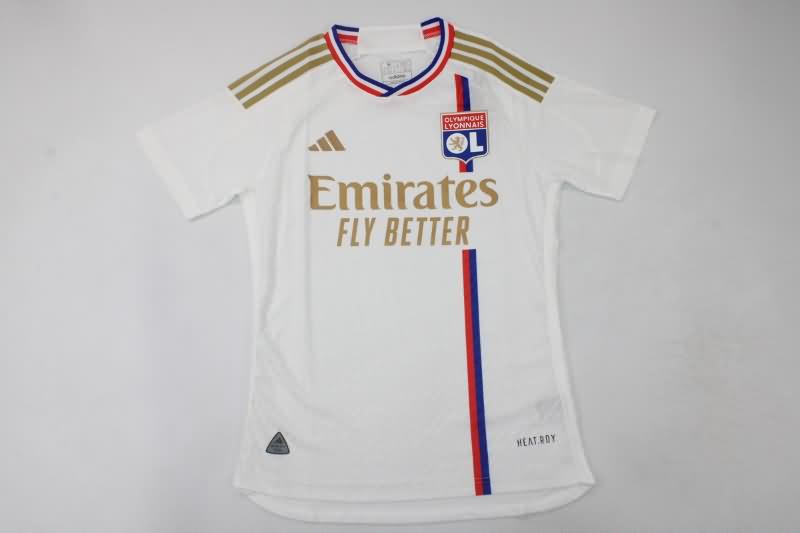 AAA(Thailand) Lyon 23/24 Home Soccer Jersey (Player)