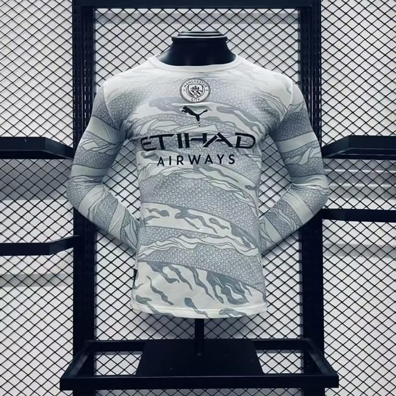 AAA(Thailand) Manchester City 23/24 Special Long Sleeve Soccer Jersey (Player)