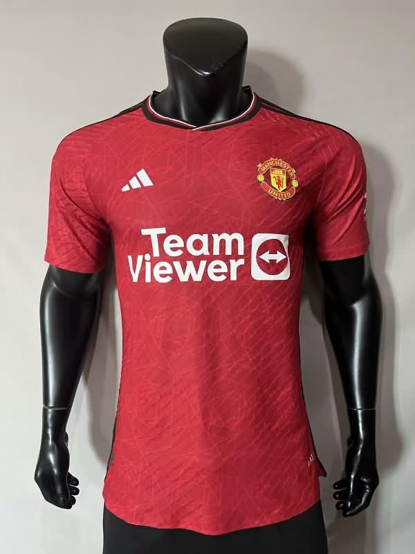 AAA(Thailand) Manchester United 23/24 Home Soccer Jersey (Player)