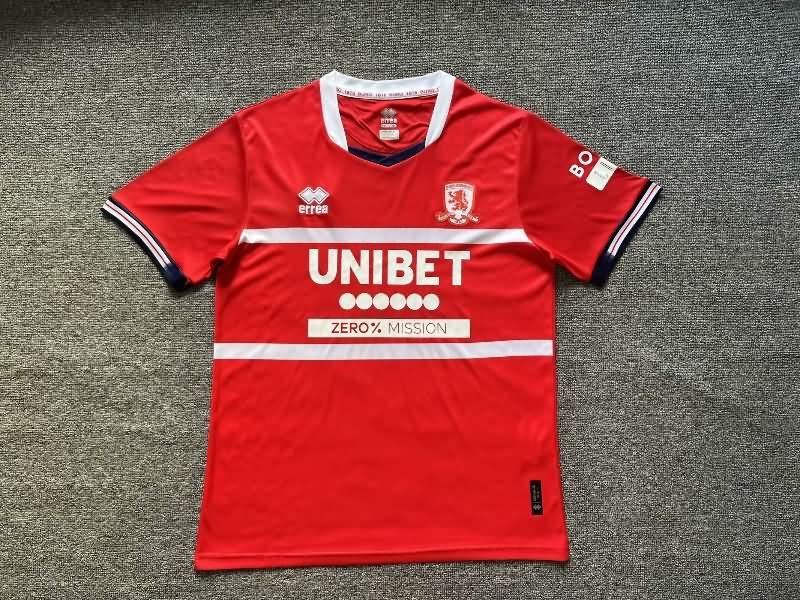AAA(Thailand) Middlesbrough 23/24 Home Soccer Jersey