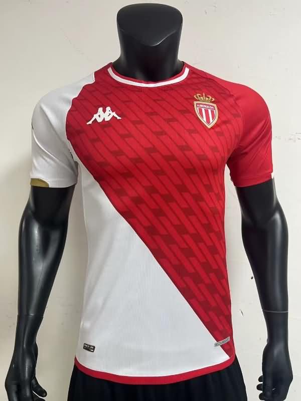 AAA(Thailand) Monaco 23/24 Home Soccer Jersey (Player)