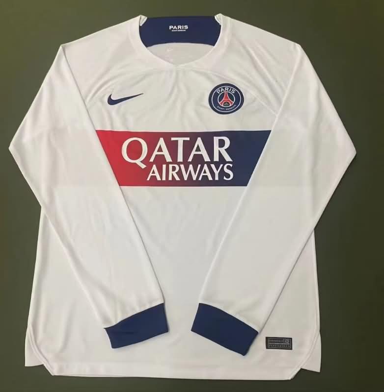 AAA(Thailand) Paris St German 23/24 Away Long Sleeve Soccer Jersey