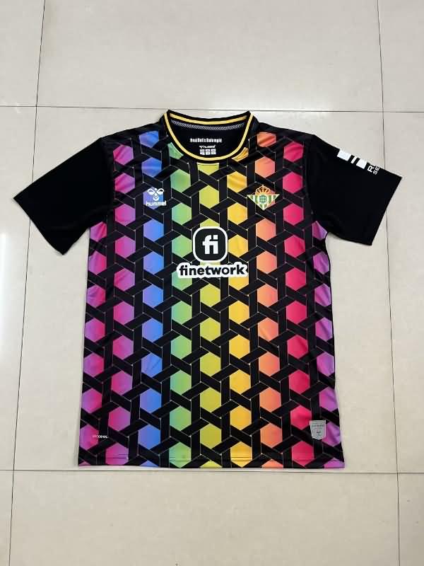 AAA(Thailand) Real Betis 23/24 Goalkeeper Colorful Soccer Jersey