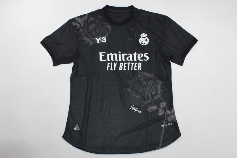 AAA(Thailand) Real Madrid 23/24 Fourth Black Soccer Jersey (Player)