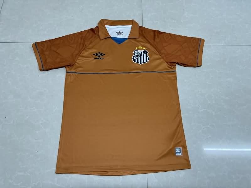 AAA(Thailand) Santos 2023 Goalkeeper Brown Soccer Jersey