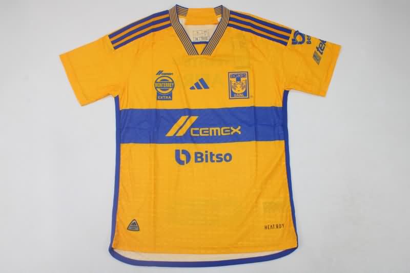 AAA(Thailand) Tigres Uanl 23/24 Home Soccer Jersey (Player)