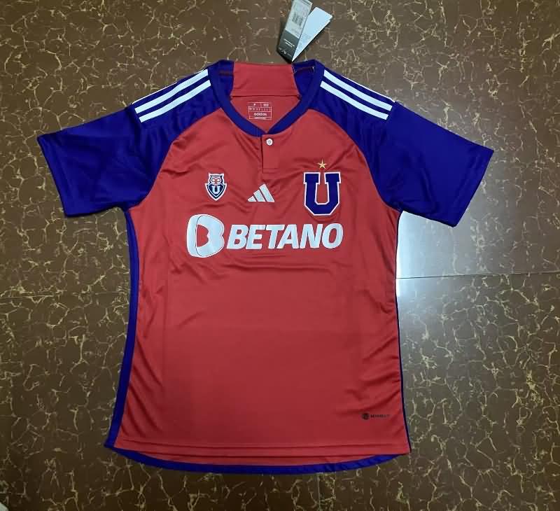 AAA(Thailand) Universidad Chile 2023 Away Soccer Jersey