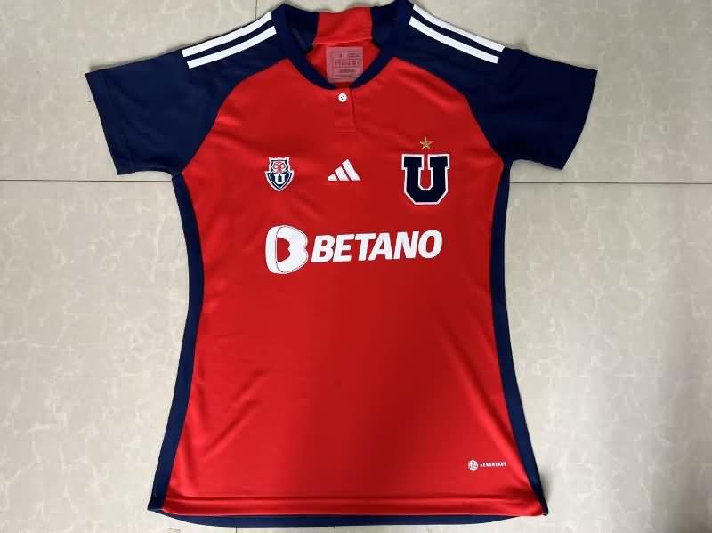 AAA(Thailand) Universidad Chile 2023 Away Women Soccer Jersey