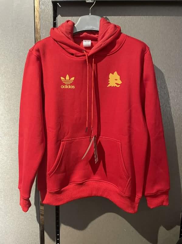 AAA(Thailand) AS Roma 23/24 Red Soccer Hoodie