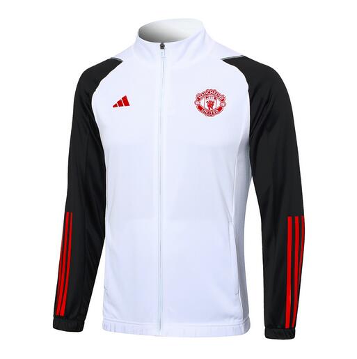 AAA(Thailand) Manchester United 23/24 White Soccer Jacket