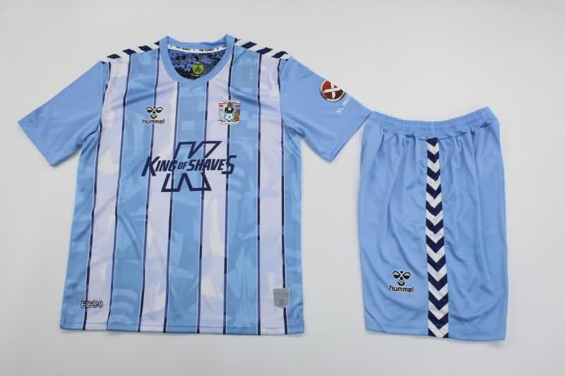 Coventry City 23/24 Kids Home Soccer Jersey And Shorts