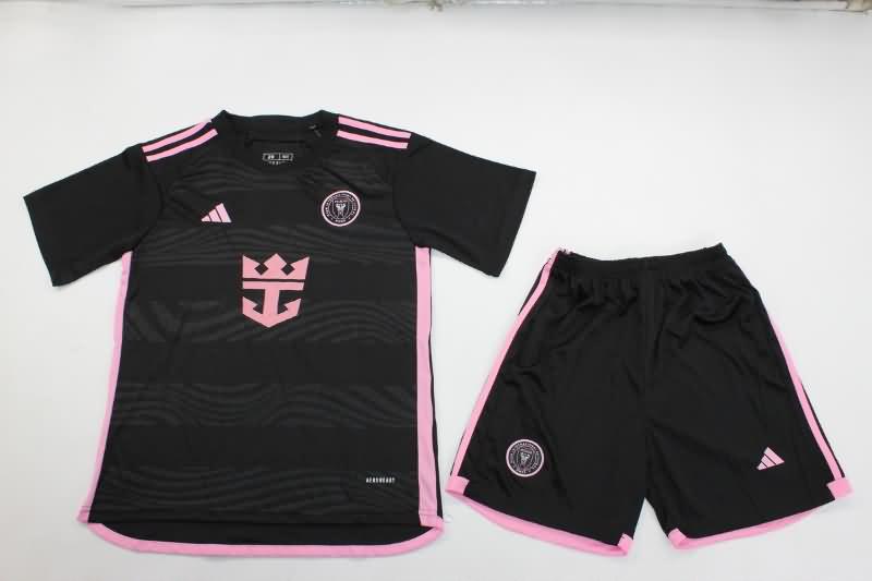 Inter Miami 2024 Kids Away Soccer Jersey And Shorts