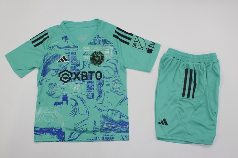 Inter Miami 2023 Kids Special Soccer Jersey And Shorts 02