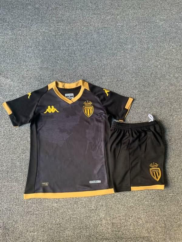 Monaco 23/24 Kids Third Soccer Jersey And Shorts